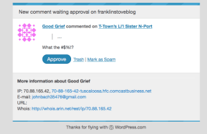 Good Grief Commrnt FSB